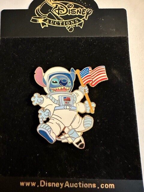 Disney Auction Labor Day 2006 Stitch Astronaut Lilo Stitch LE 100 Disney Pin (B)