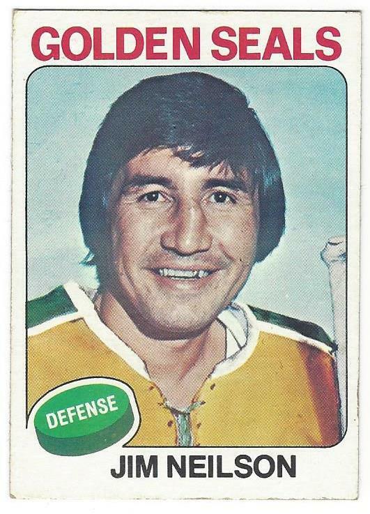 JIM NEILSON 1975-76 Topps #270 EX-EXMT NHL California Golden Seals
