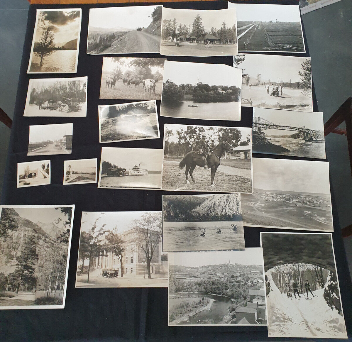 c.1920's PRESS PHOTOs ARCHIVE OF CANADA - PEOPLE PLACES TOURISM WORK c.400 PRINT