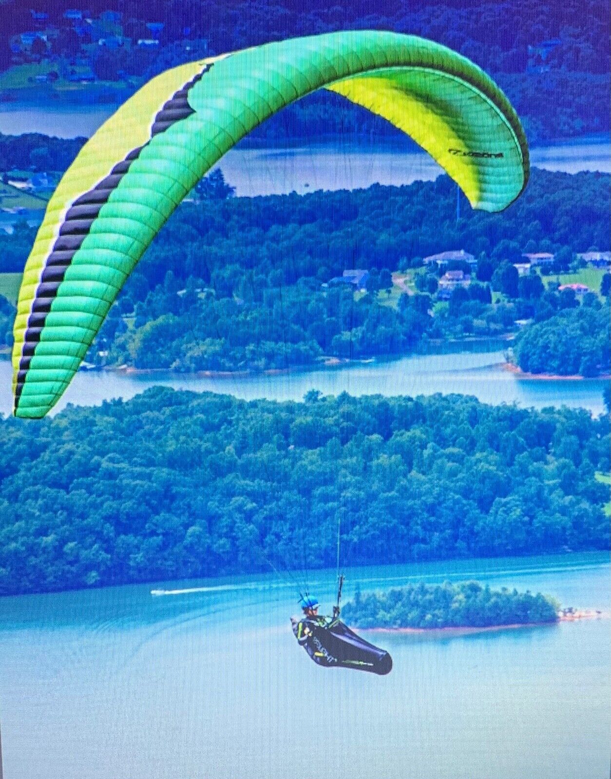 Ozone Rush 4 Paraglider with Supair Harness and reserve