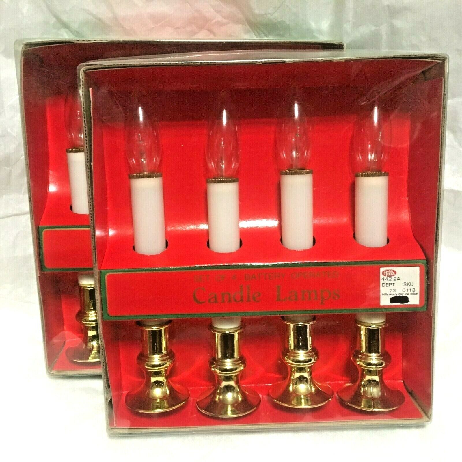 Lot of 8, Christmas Trimmings Battery Operated 8 1/2\