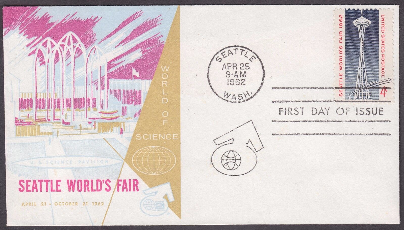 US 1962 Seattle World's Fair 