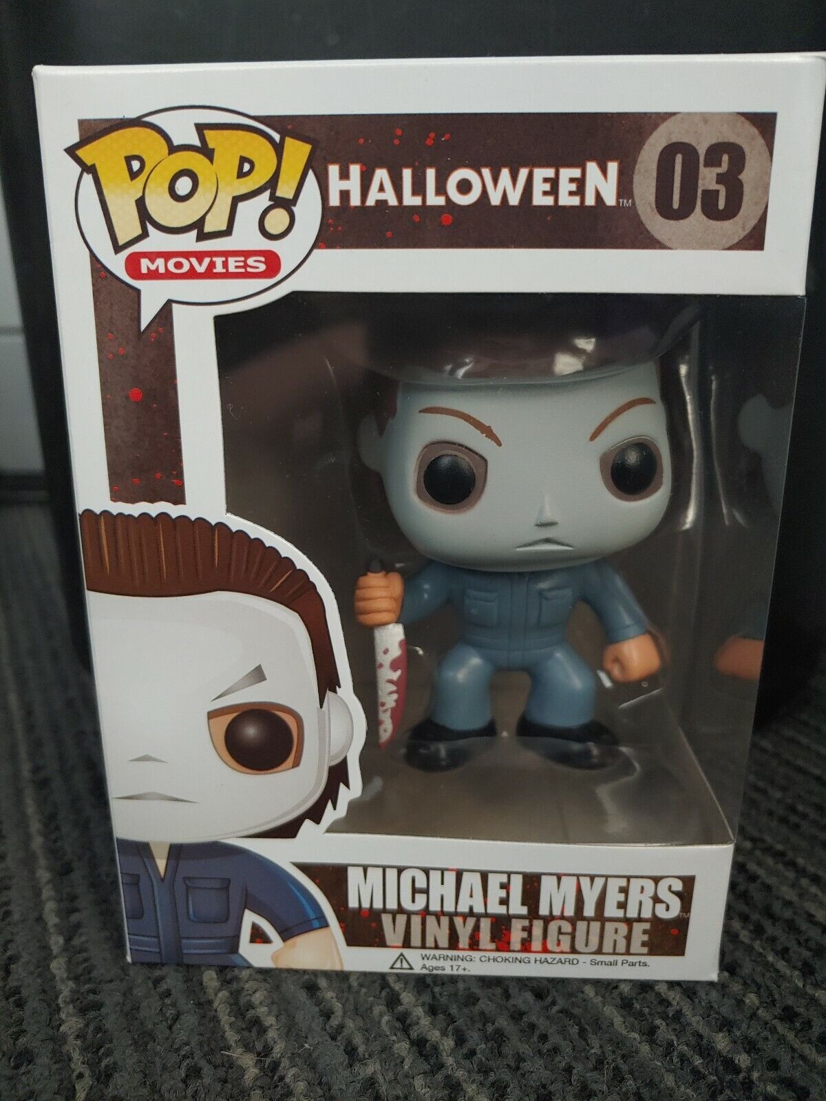 *TEST LISTING* Michael Myers Halloween Funko Pop #03 With Protector