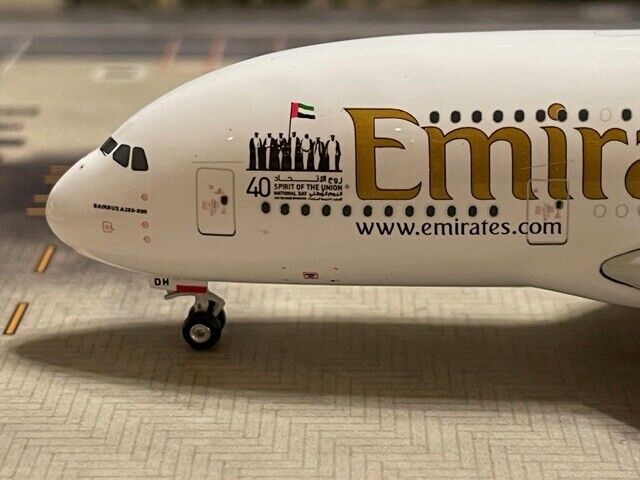 Phoenix 1:400 Emirates 40th Spirit of The Union UAE National Day A380 A6-EDH 