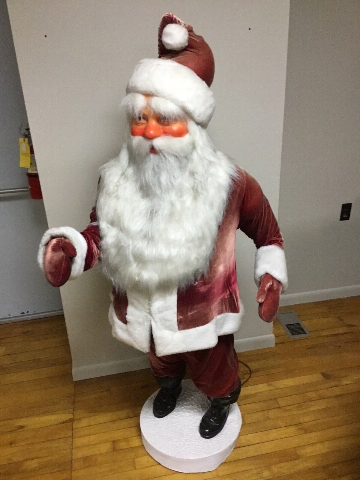 Vintage Mid-Century Santa Claus 71” Mechanical From Macys Downtown Columbus, OH
