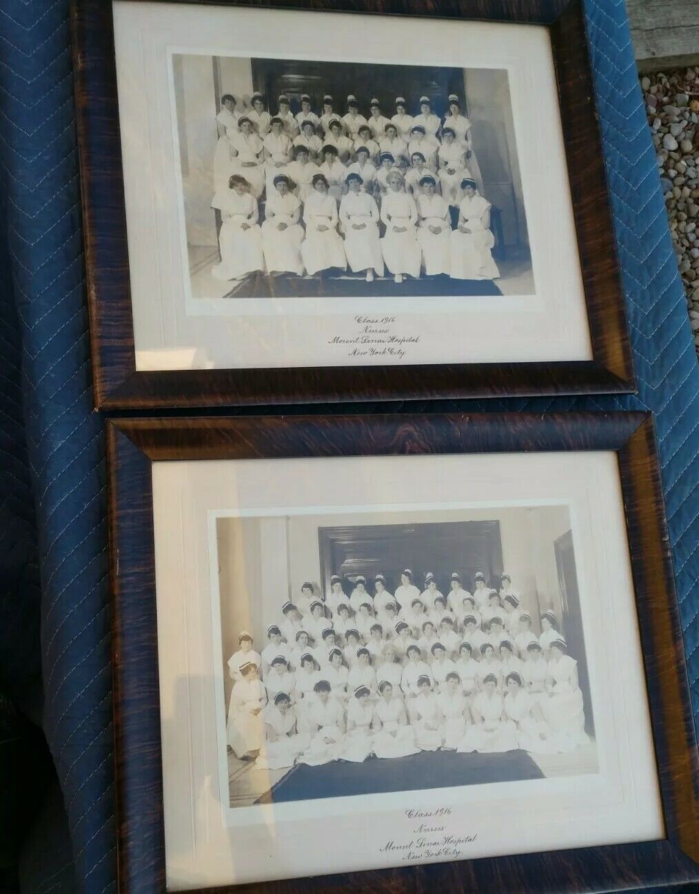 VTG HISTORICAL PHOTOGRAPH 1916 MOUNT SINAI HOSPITAL NURSES WW II PACH SWORDS PA