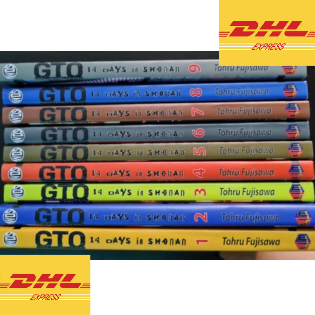 New GTO Great Teacher Onizuka Manga 14 Days in Shonan Eng. Ver. Comic - Fast DHL