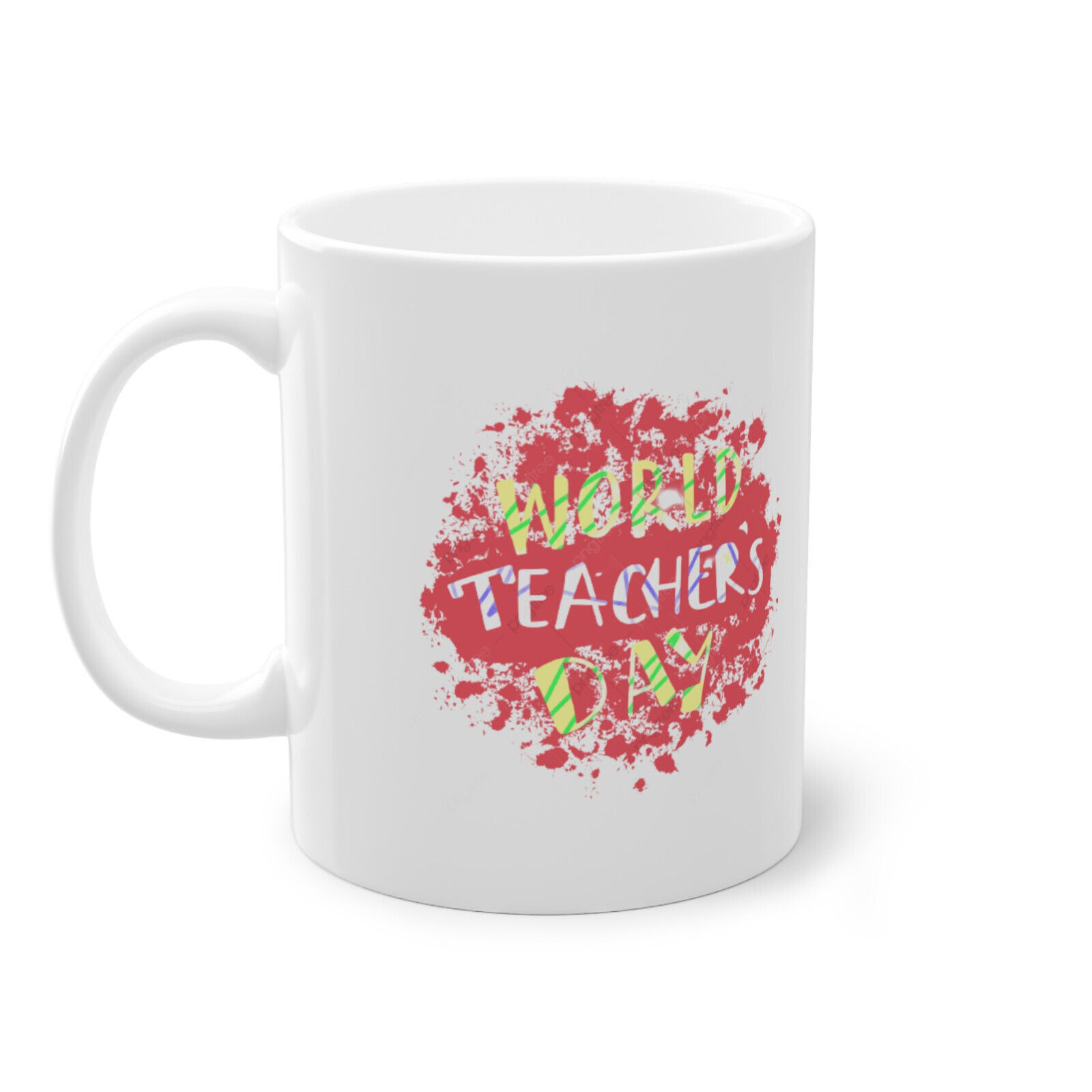 coffee mug 11 oz ceramic WORLD TEACHER S DAY