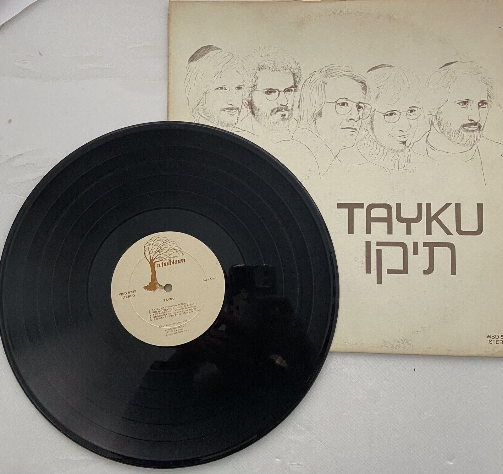 TAYKU IP’N Jewish Records/Songs. Vintage Collectible.  Windblown Music 1974