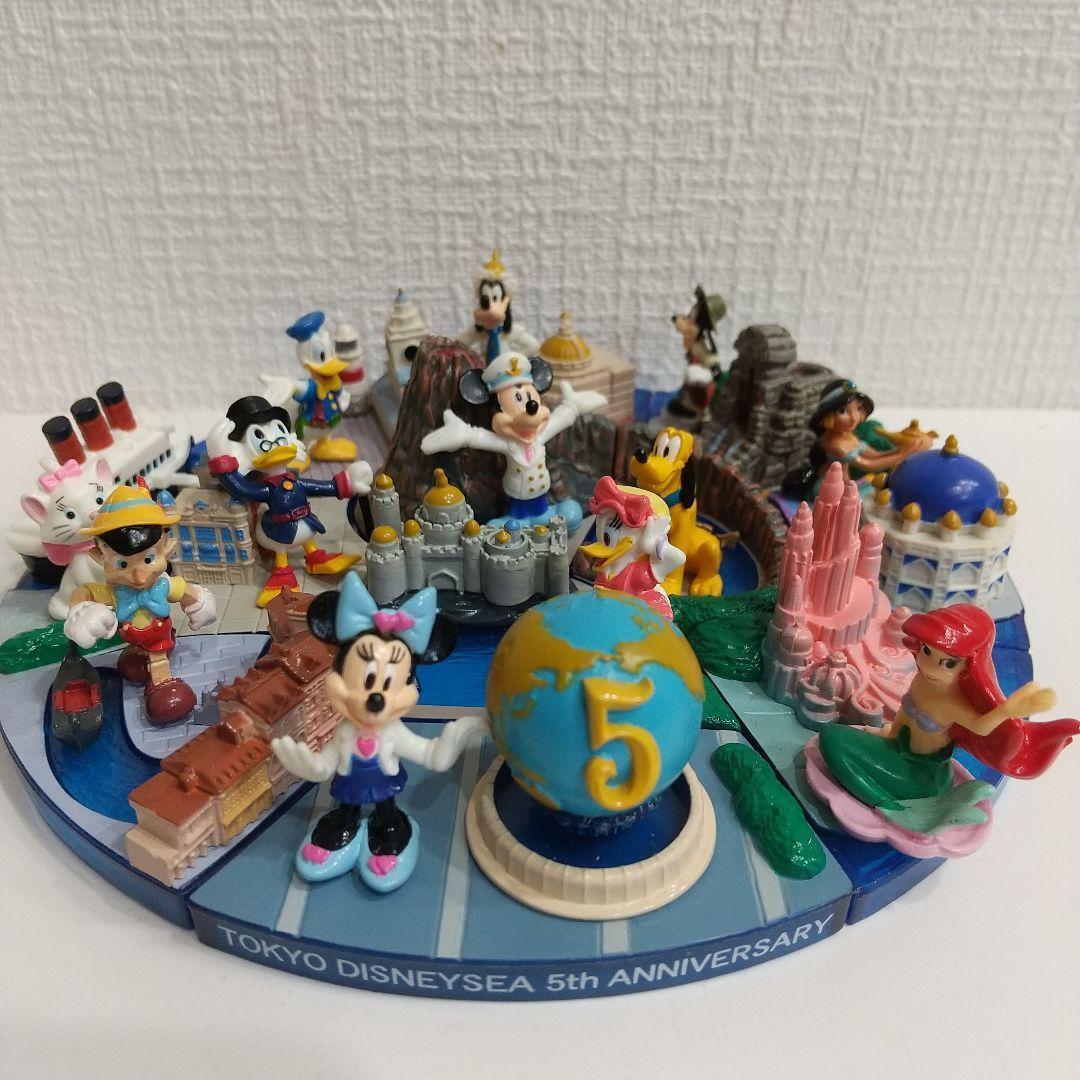 LOWSON Tokyo Disney Sea 5th Anniversary Limited Diorama Figure Complete Set JPN
