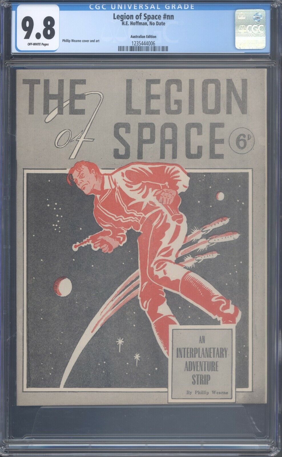 Legion of Space CGC 9.8 (1942) Only One in Existence