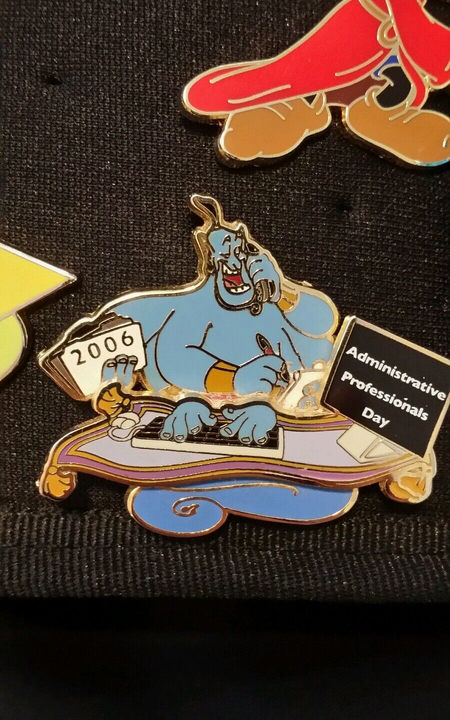 Disney Administrative Professionals Day Genie Artist Proof Pin