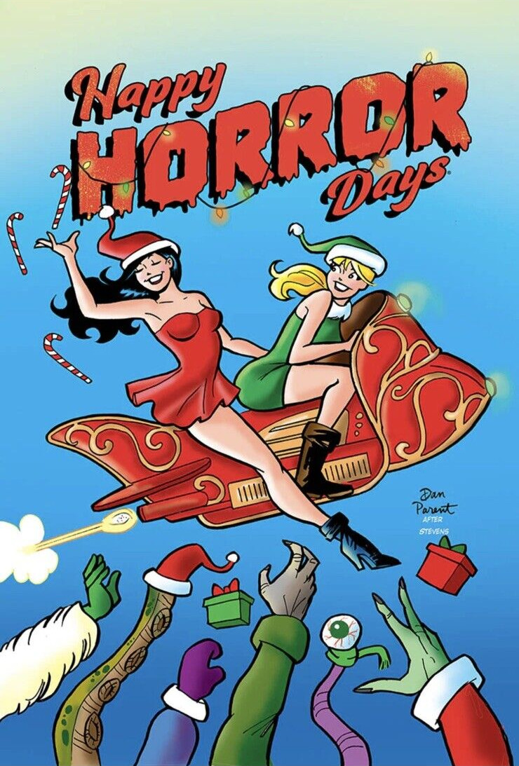 Happy Horror Days #1 Dave Stevens Planet Comics Homage Dan Parent /200 COA