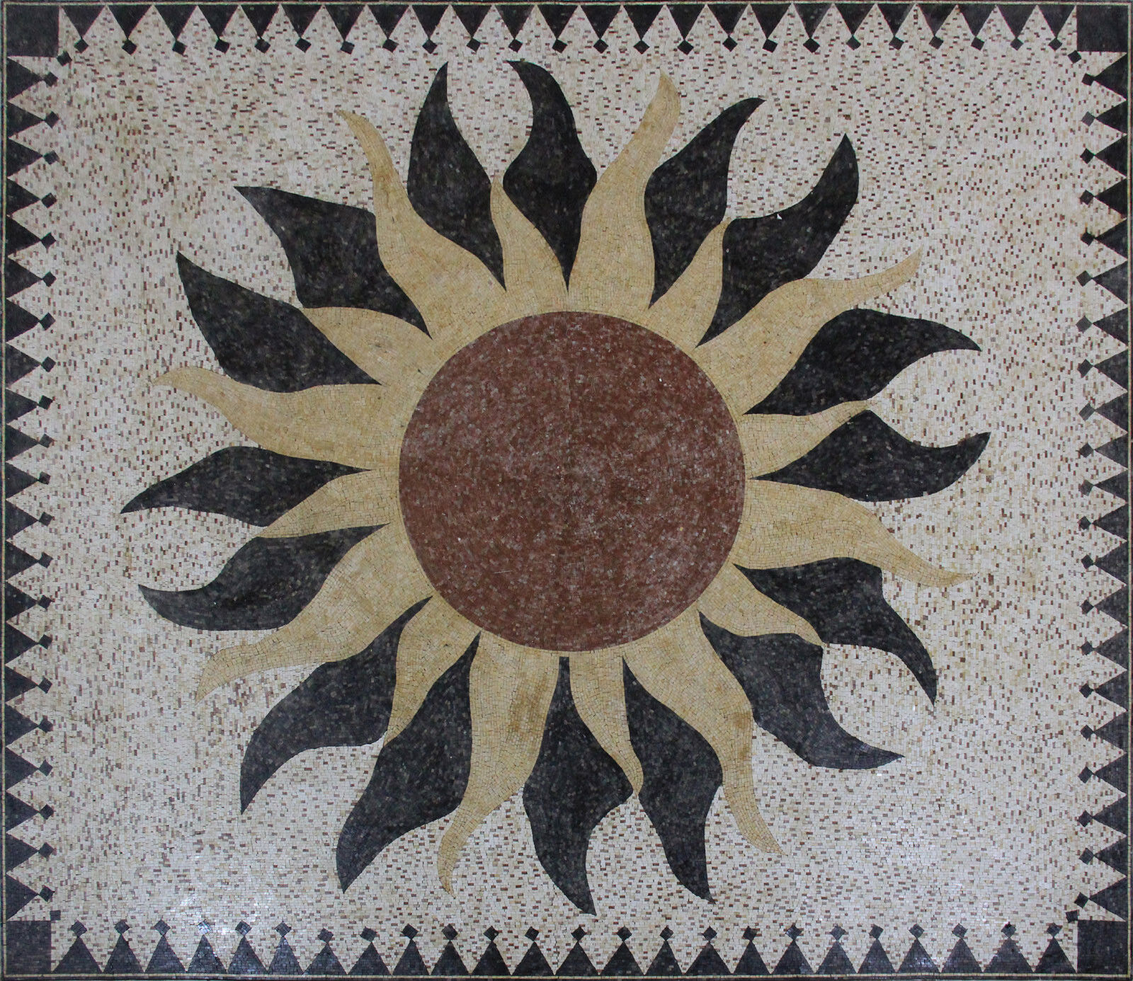 Floor Masterpiece Rug Carpet Sun Home Decoration Marble Mosaic