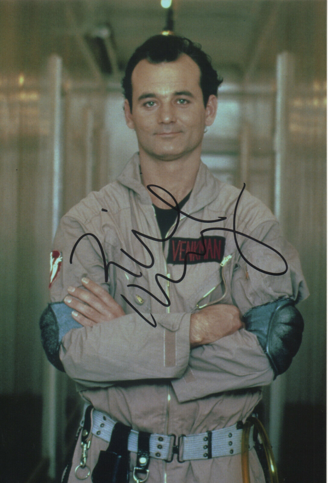 BILL MURRAY Signed 12x8 Photo GHOSTBUSTERS COA
