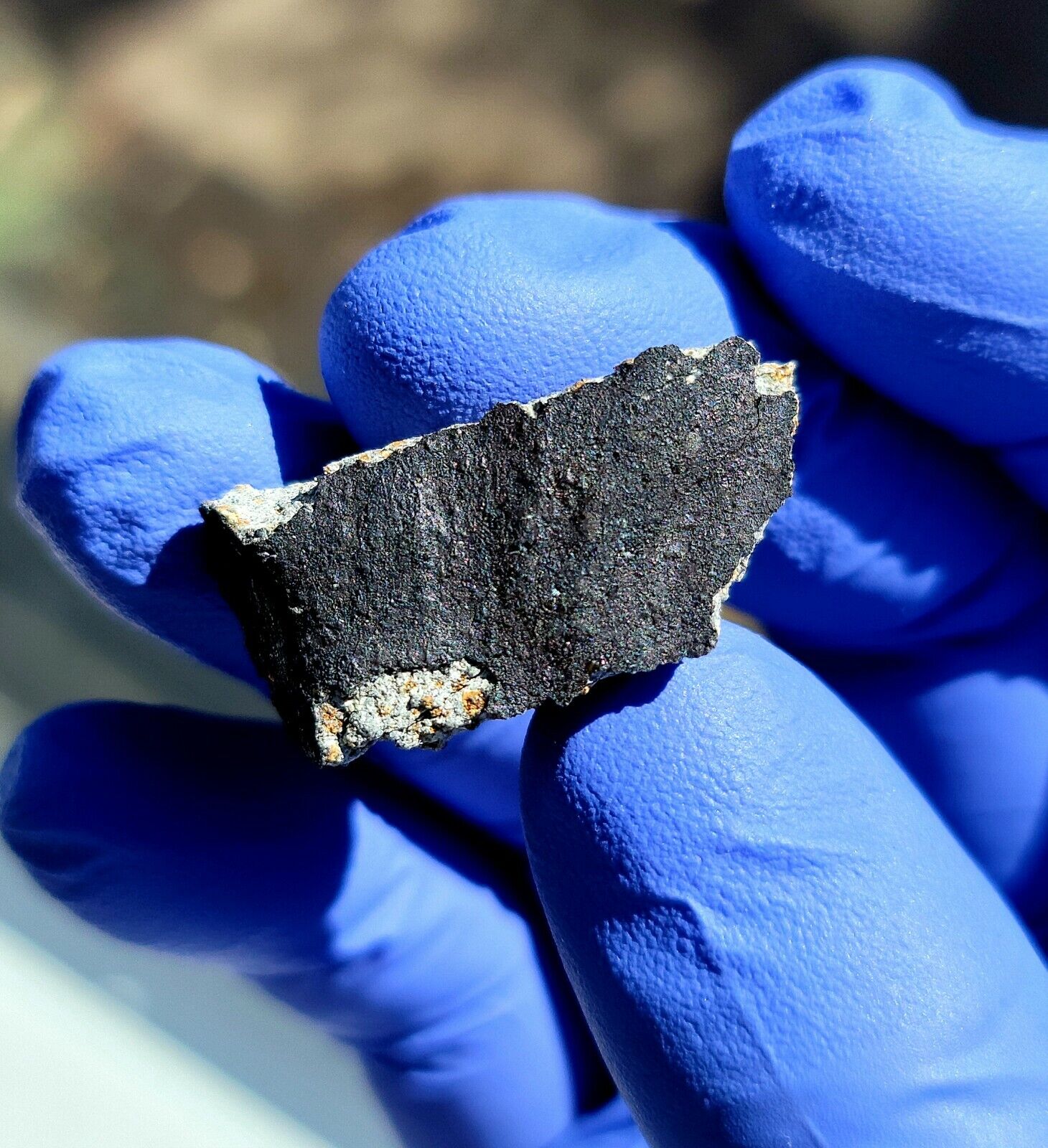 Meteorite**Cranfield, Mississippi; Unc**10.805 gram fresh fragment; NEW FALL