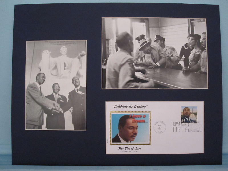 Martin Luther King - I Have a Dream & the Sit Down Protests + First day Cover 