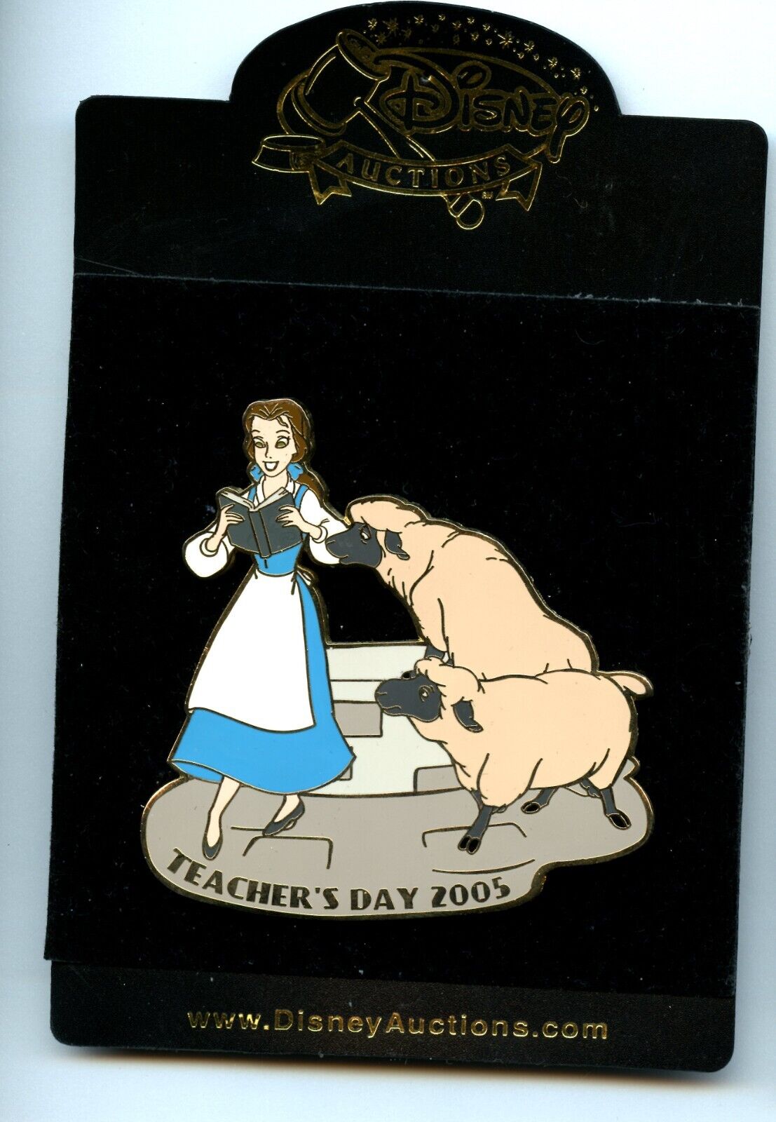 Disney Auctions Belle Teachers Day 2005 Beauty & The Beast LE 100 Pin 