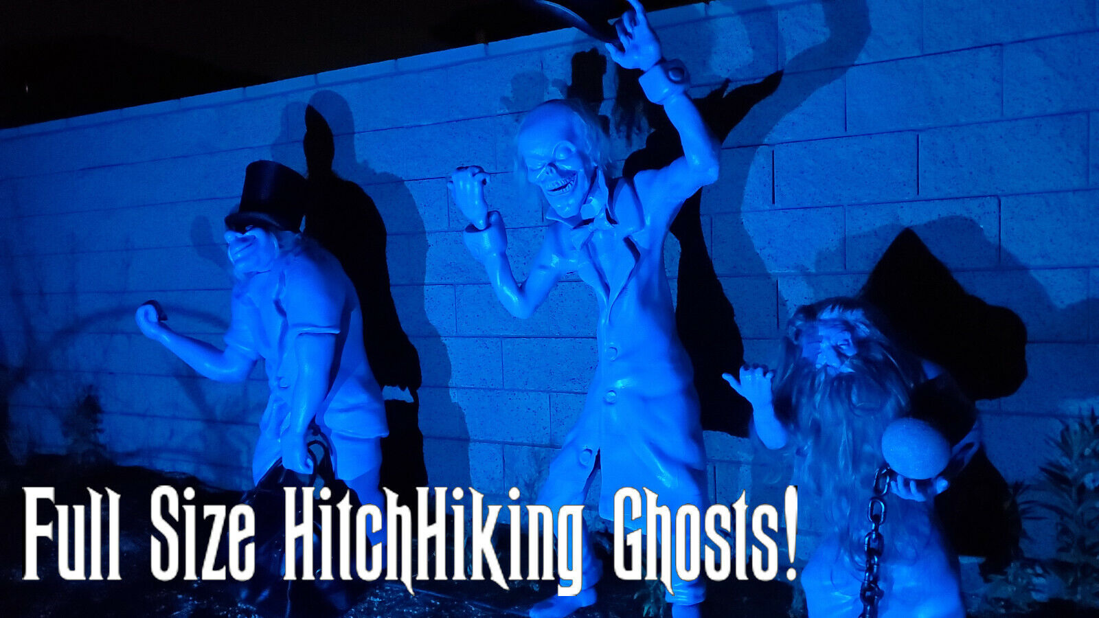 Full Size- Hitchhiking Ghosts Haunted Mansion-Disneyana Halloween~SEE VIDEO