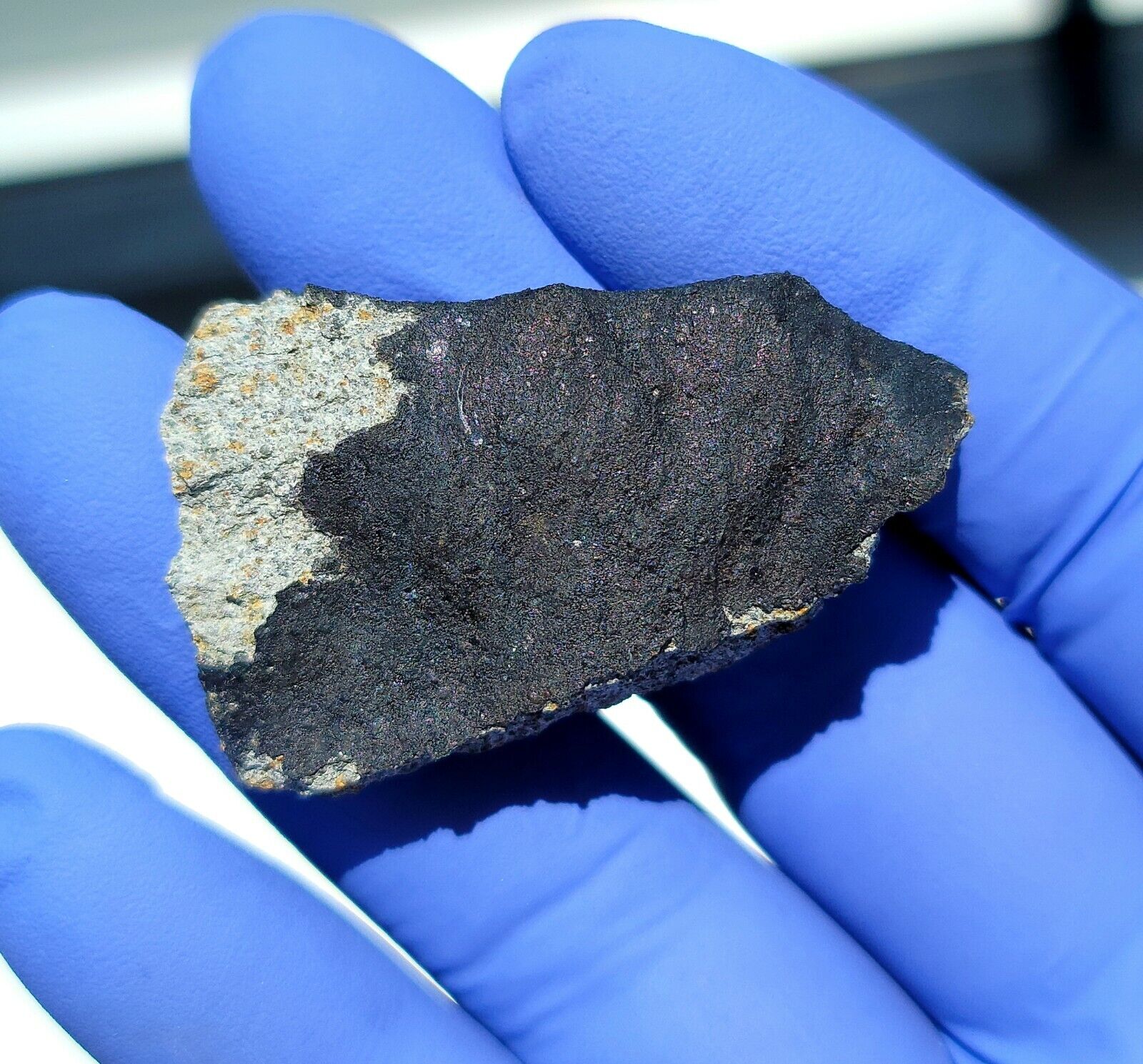 Meteorite**Cranfield, Mississippi; Unc**26.195 gram fresh fragment; NEW FALL