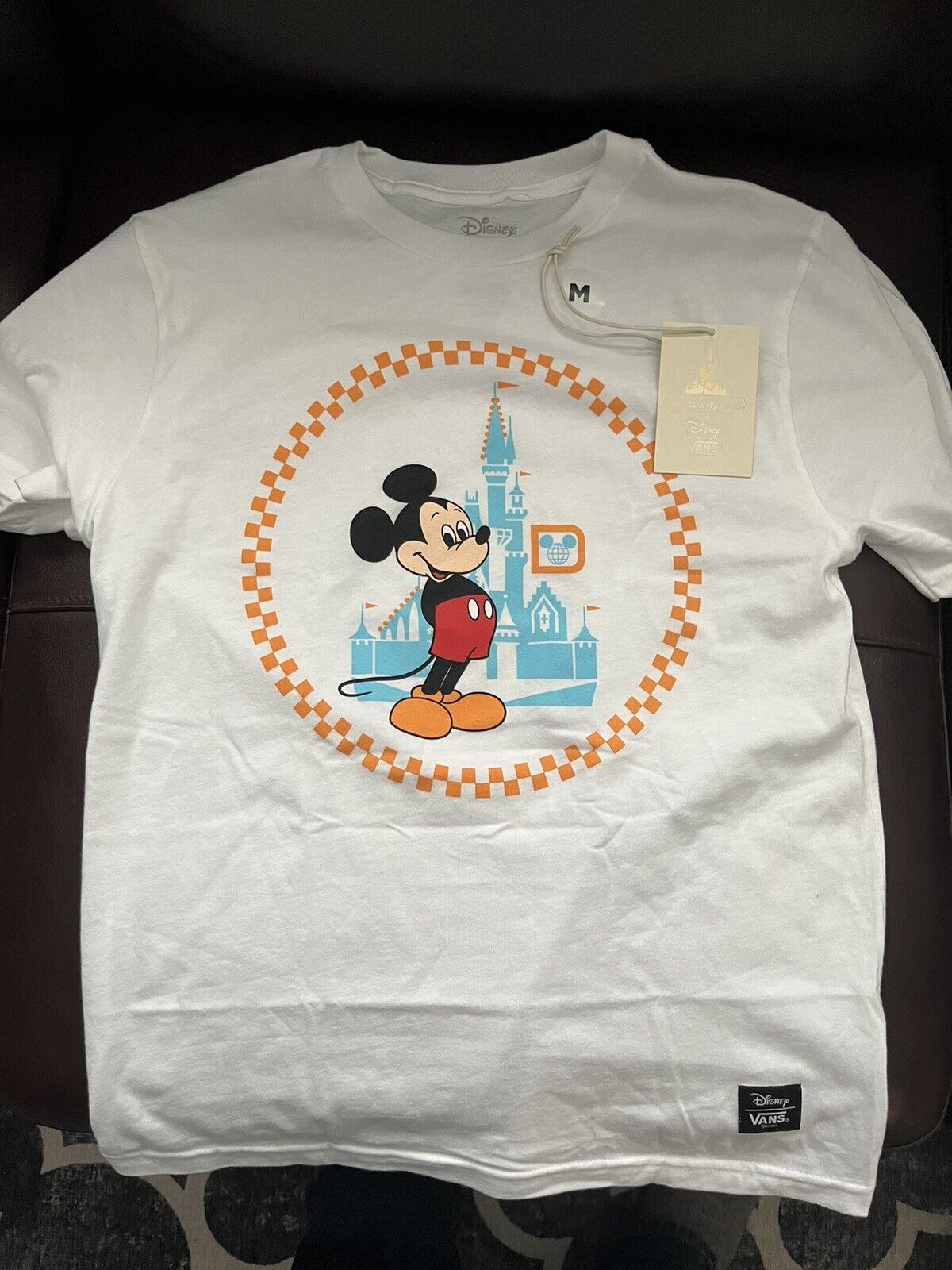 Disney x Vans 50th Anniversary Walt Disney World Opening Day Youth T Shirt NWT