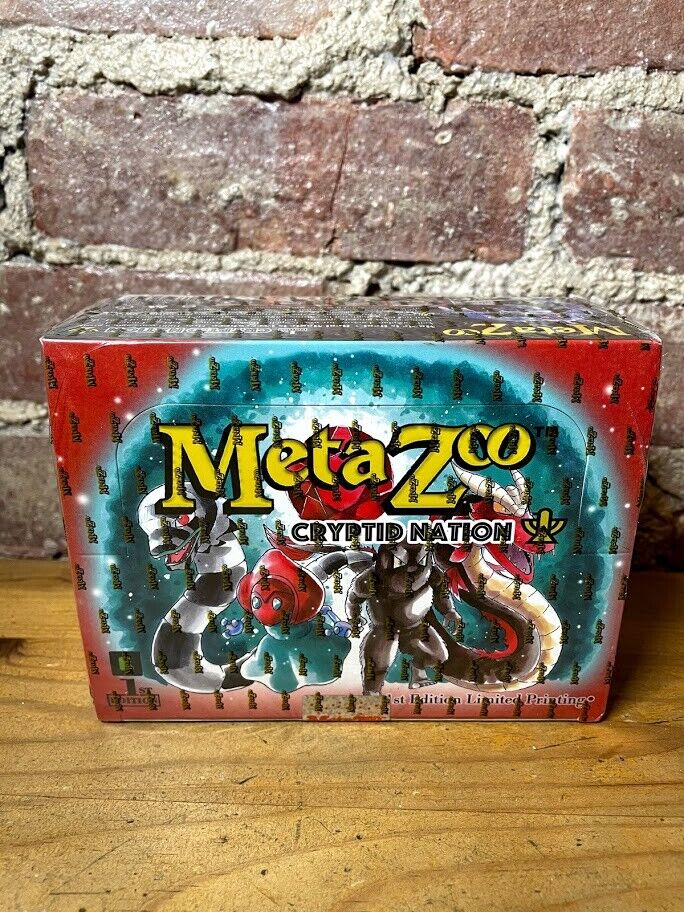 MetaZoo Cryptid Nation Kickstarter 1st Edition Booster Box NON-ALTERNATING /385