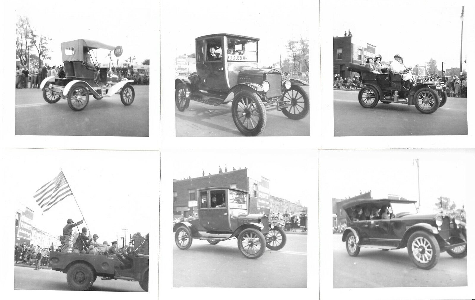 Dearborn Michigan Vintage  Memorial Day Parade Photos Snapshots