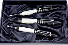 MONTBLANC 2002 WRITERS FRANCIS SCOTT FITZGERALD SET OF 3 PEN FP 18K GOLD BOXED picture