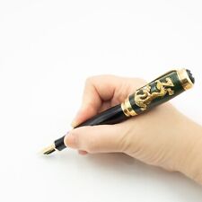 2002 MONTBLANC Qing Dynasty Precious Version 18K Limited Ed Fountain Pen-19820 picture