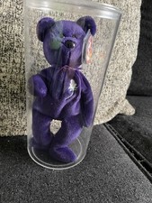 Princess Diana 1997 Beanie Baby Bear Authentic Perfect Condition Tag #472 picture
