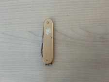 Victorinox 2019 Pioneer Alox Limited Edition Gold Swiss Army Knife Pocket w/ Box picture