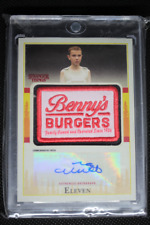 2018 TOPPS Stranger Things Season 1 AuTO Millie Bobby Brown ELEVEN PATCH AP-EV picture