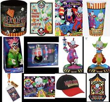 Killer Klowns From Outer Space HUGE LOT Spirit Halloween Cotton Candy Gun Statue picture