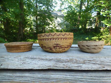 Madoc Chief Captain Jack niece Jenny Clinton Stronghold Native American Baskets picture