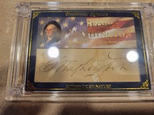 2025 Potus George Washington Auto 3/3 picture