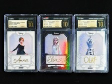 2025 Kakawow Phantom Disney Signature Anna Elsa 1/1 CGC Pristine 10 Lot*3 YI16 picture
