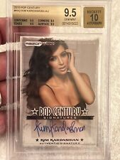 2010 Razor Pop Century Signatures Kim Kardashian Auto BGS 9.5/10 Quad 9.5x4 picture