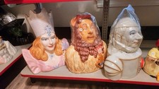 Star Jars “Wizard Of oz Set” Cookie Jars (11 Piece Complete Set) picture