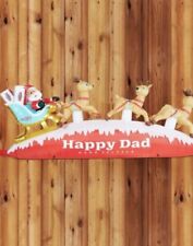 happy dad Christmas inflatable 13 feet picture