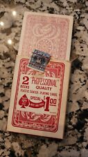 Rare Historic Antique Tax Stamped Arrco Vegas Club OG Playing Cards - Pre Tahoe picture