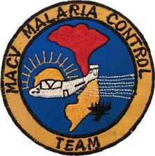 WARTIME VIET MADE MAC V MALARIA CONTROL TEAM PATCH (240) picture
