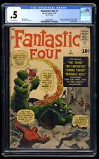 Fantastic Four #1 CGC P 0.5 Off White Bright Colors Origin and 1st Appearance picture