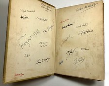TITANIC SURVIVOR PHOTOGRAPH & BOOK - 28 SIGNATURES picture