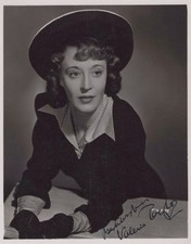 Valerie Taylor UK Actress London 1940s - Original Hand Signed Photo picture