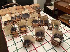 JW Miniature Longaberger Basket Set picture
