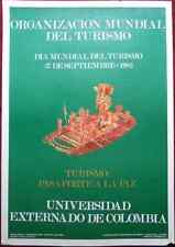 Original Poster Colombia Bogota World Tourism Day 27 Sep. 1982 Balsa Muisca Raft picture