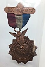 1850 1872 Original Utah Indian War Veteran Medal of Alma Durfey picture