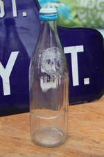 SUPER SCARCE DEFECT RC cola soda bottle with internal glass smile coke pepsi picture