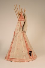 Sioux Child's Toy Tipi Late 19th century  18 1/2