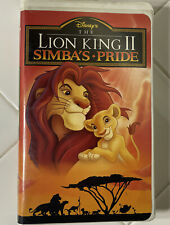 Walt disney The Lion King 2 Simba's Pride VHS Video Tape Disney 8804 Very Rare picture